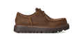 Men's Waterproof Leather Lace-Up Shoe - Oak