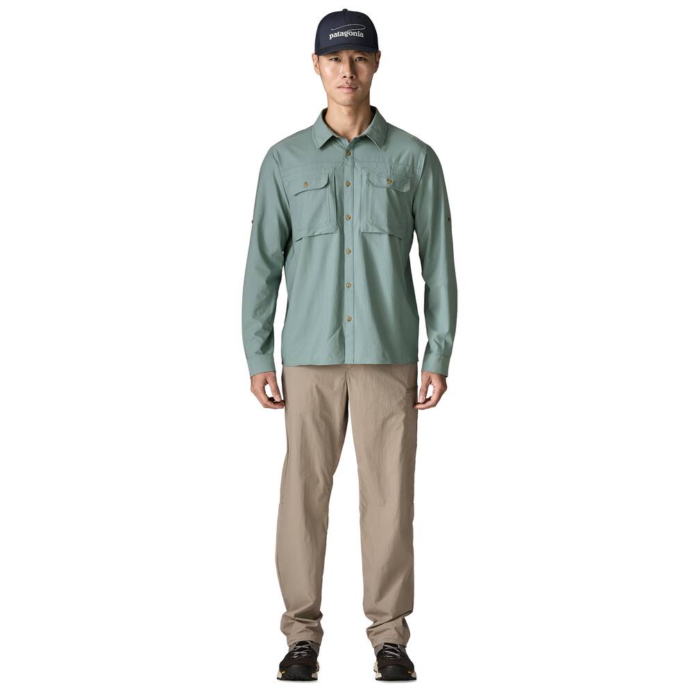 Men's Long Sleeve Sun Shirt - Stone