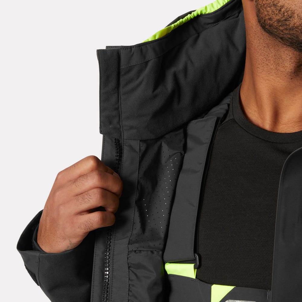 Men's Offshore Waterproof Sailing Jacket - Green