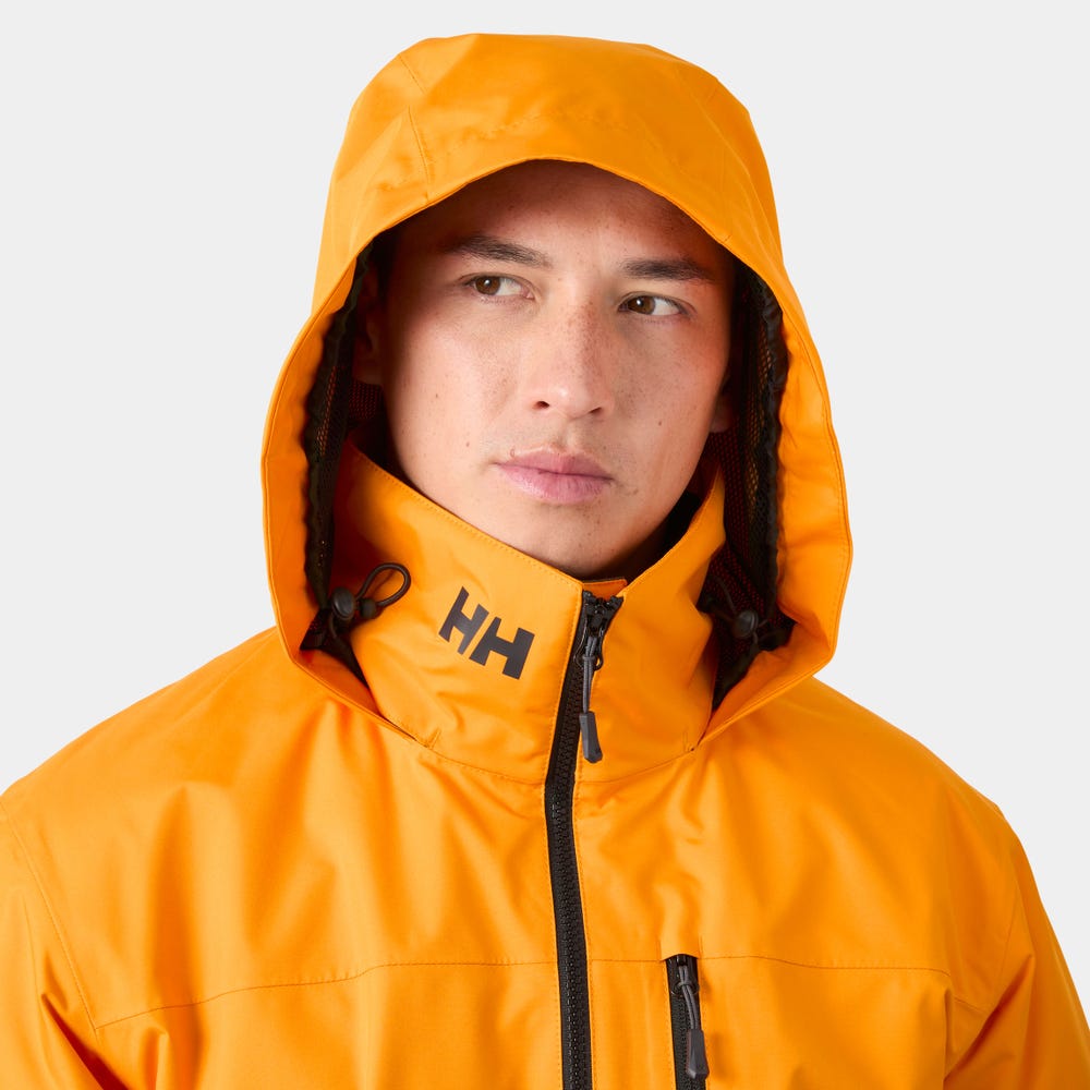 Men's Hooded Insulated Sailing Jacket - Navy