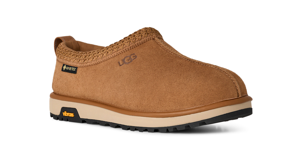 Men's Waterproof Suede Slip-On Shoe - Chestnut