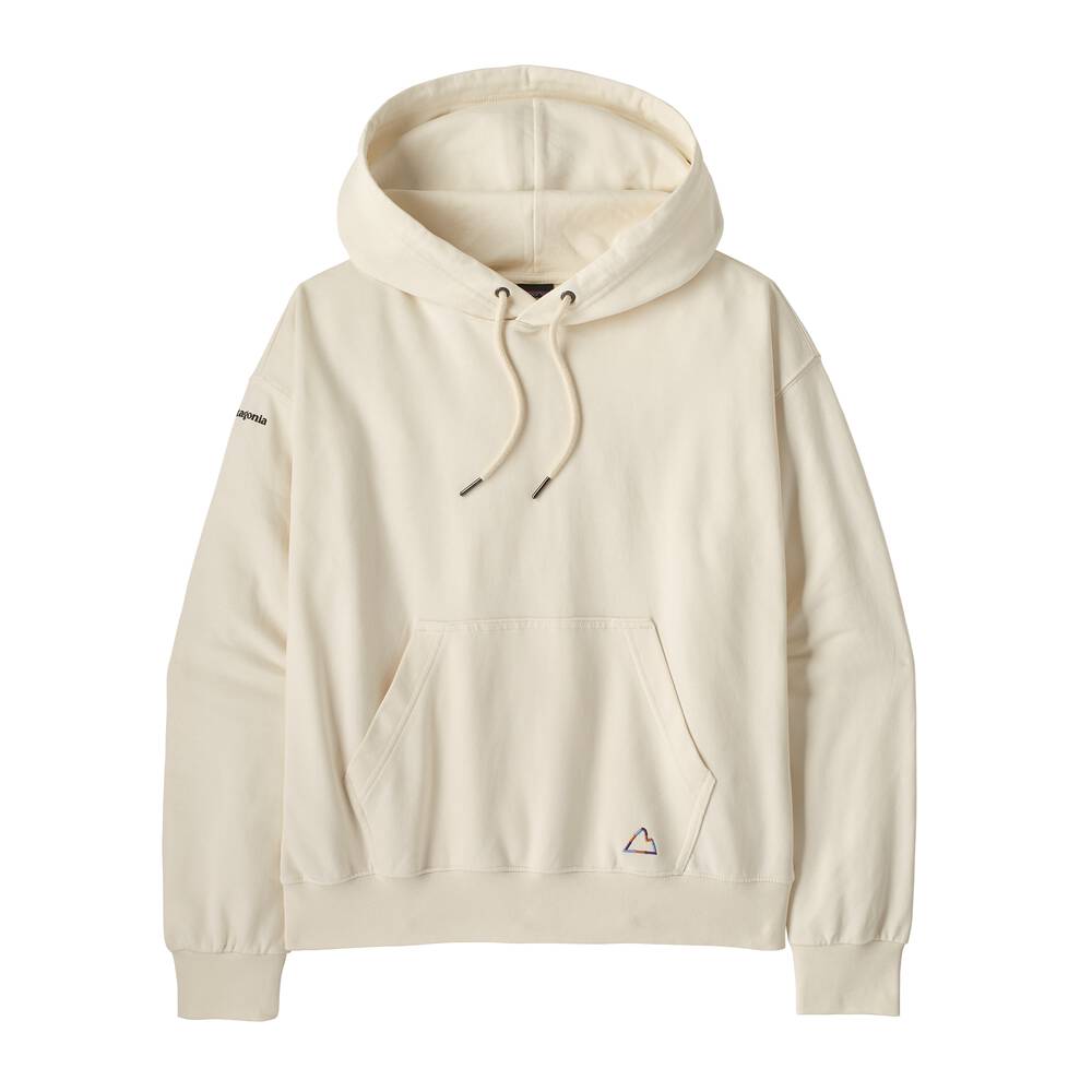 Women's Embroidered Pullover Hoodie - Taupe