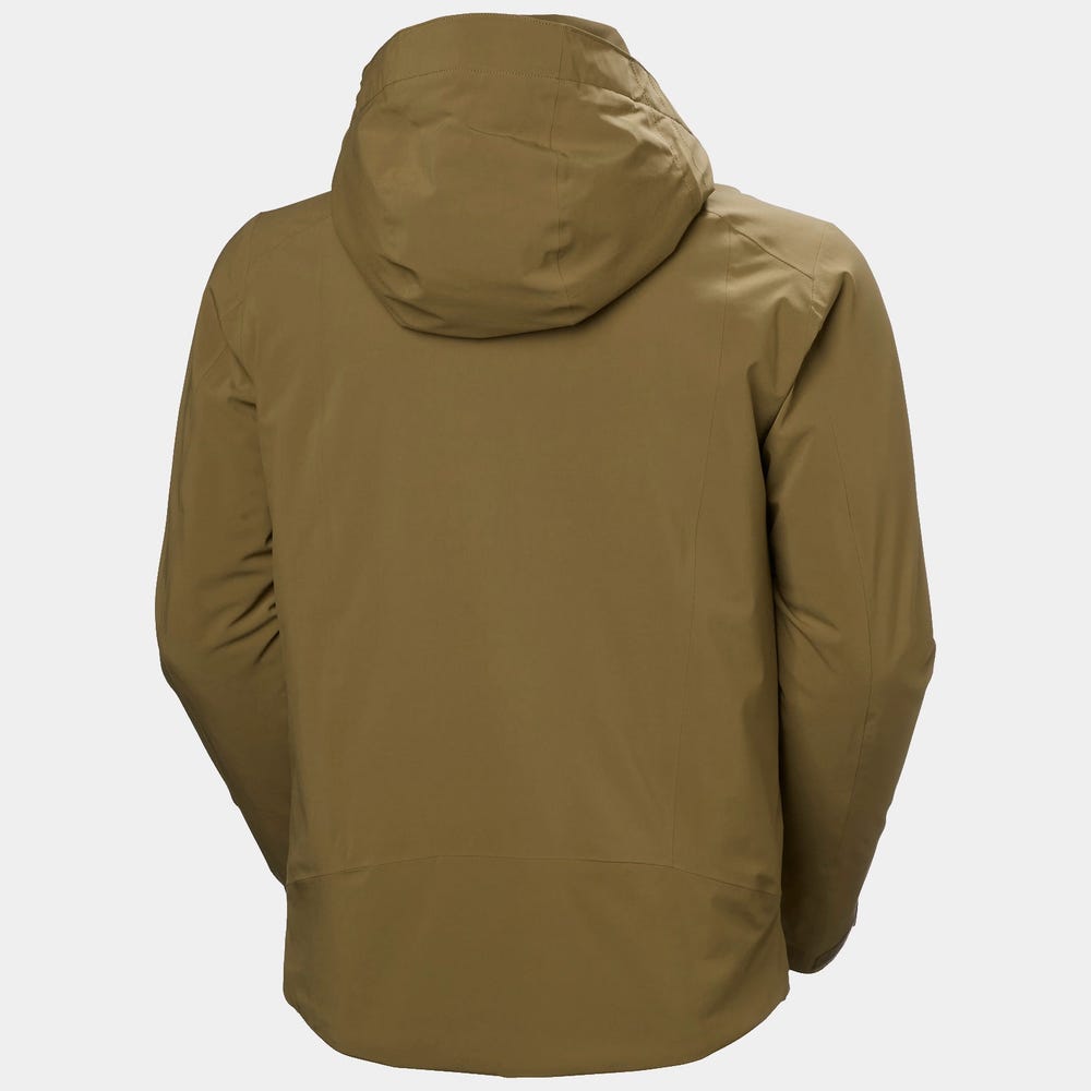 Men's Insulated Ski Jacket - Green