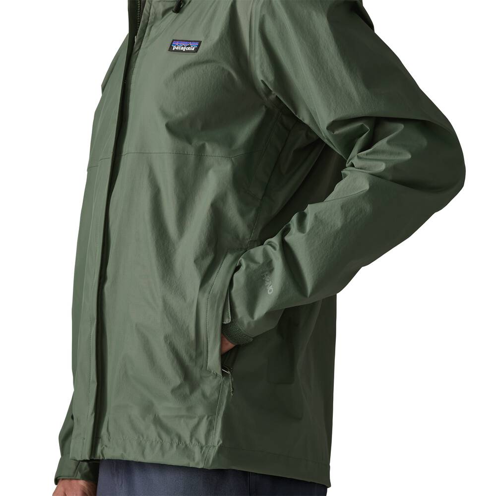 Men's 3-Layer Waterproof Rain Jacket - Gray