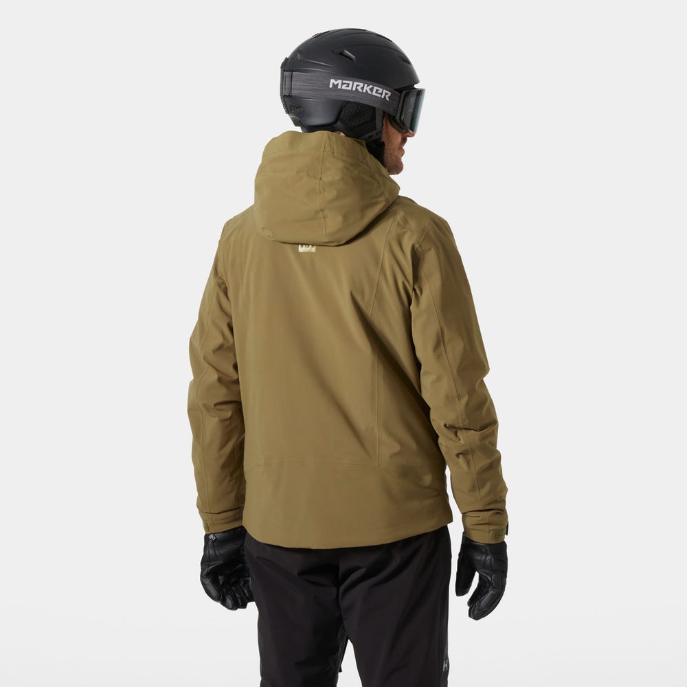 Men's Insulated Ski Jacket - Green