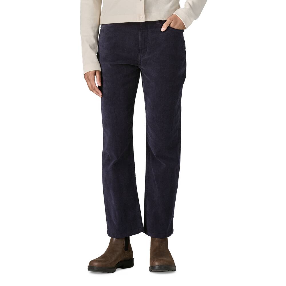 Women's Stretch Corduroy Straight Pants - Brown