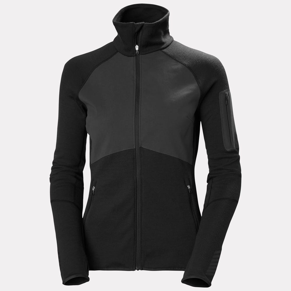 Women's Merino Wool Midlayer Jacket - Blue