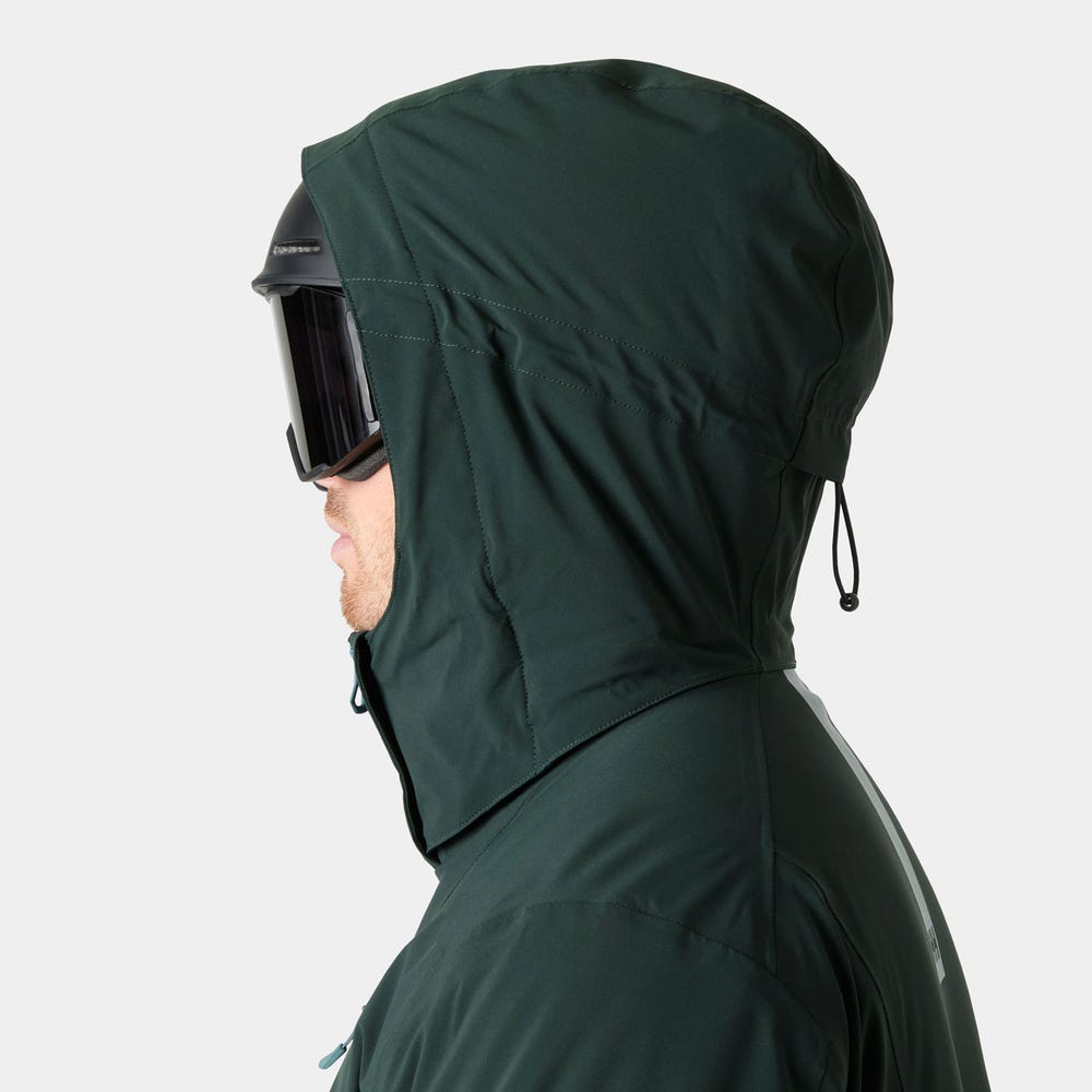 Men's Insulated Ski Jacket - Green