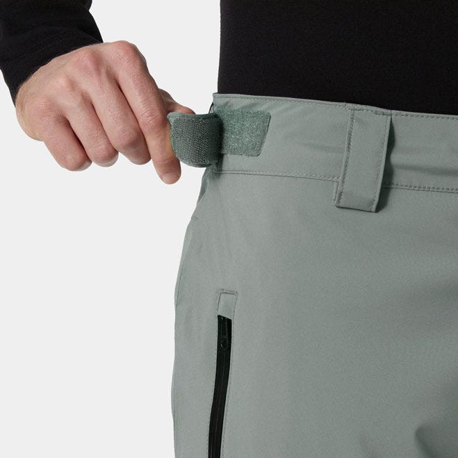 Men's Insulated Ski Pants - Gray Green