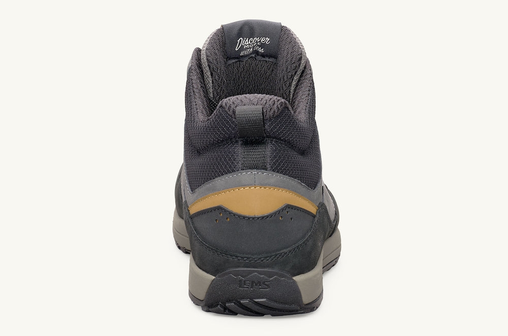 Men's Waterproof Mid Hiking Boot - Gray