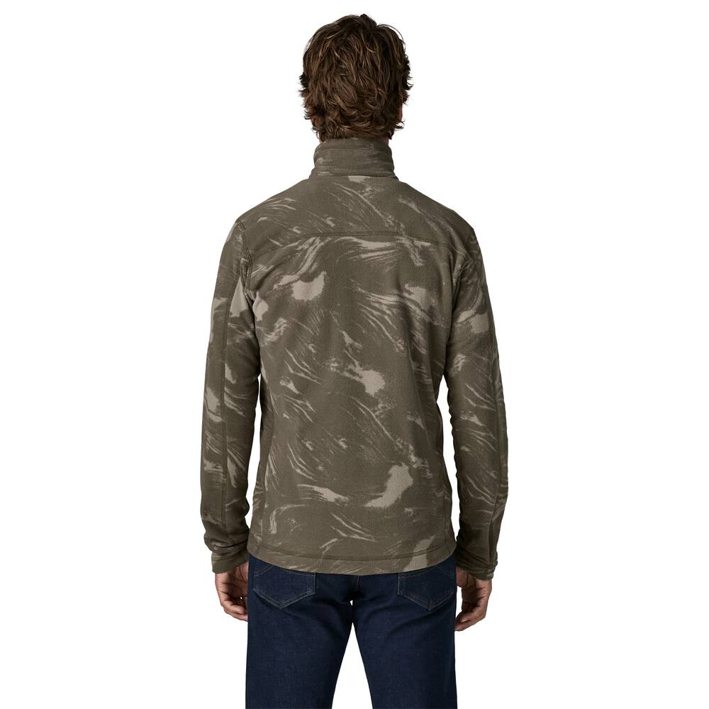 Men's Recycled Microfleece Jacket - Gray