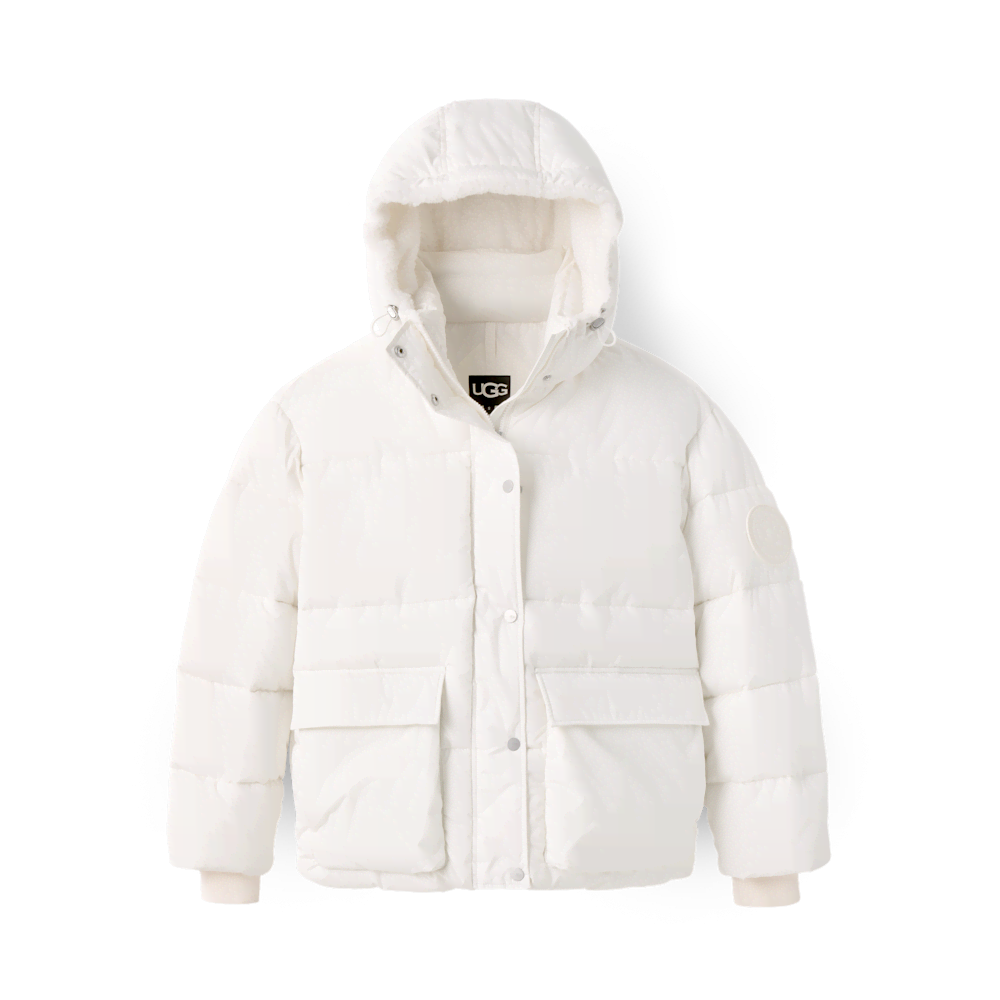 Women's Water-Resistant Hooded Puffer Jacket