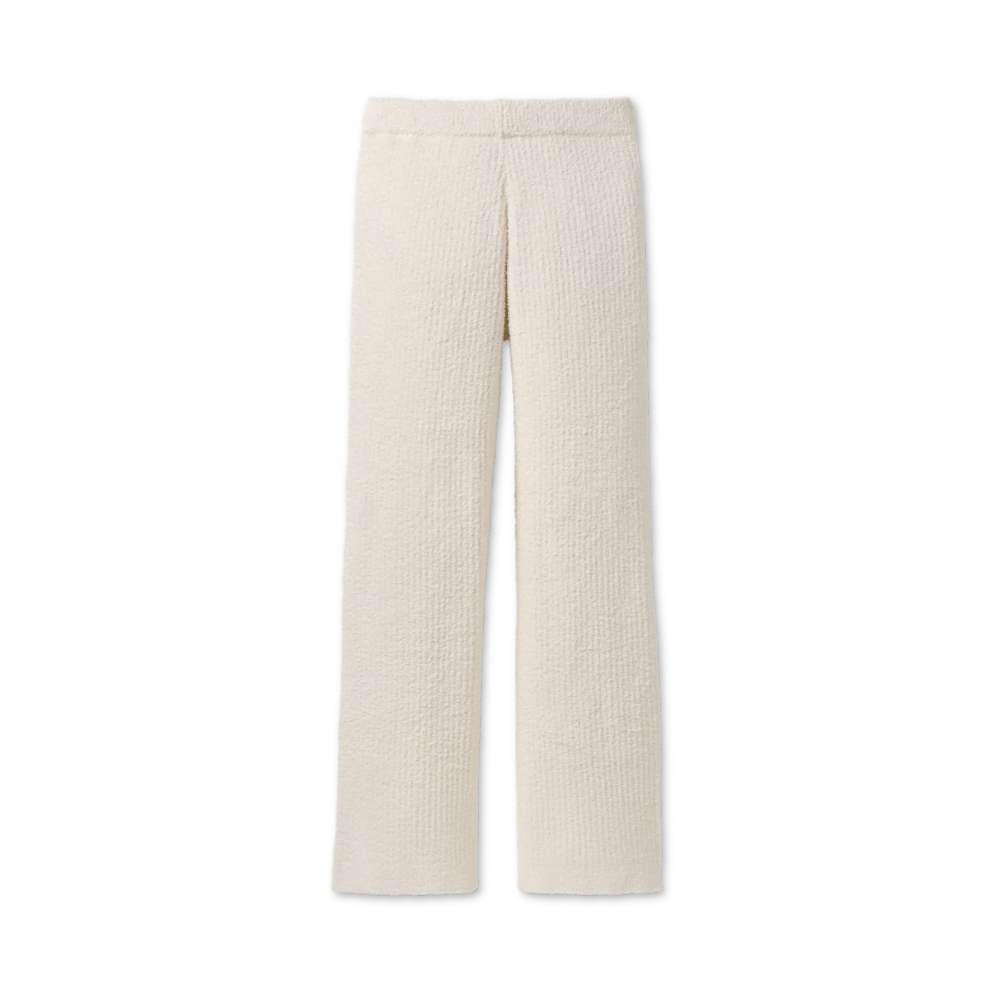 Women's Ribbed Straight-Leg Pants - Allspice