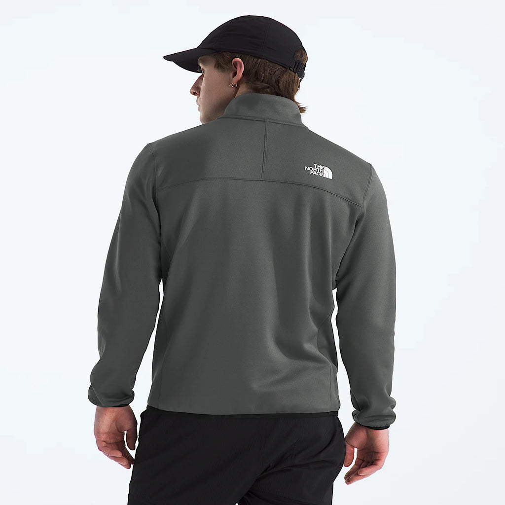 Men's Full-Zip Fleece Jacket - Gray