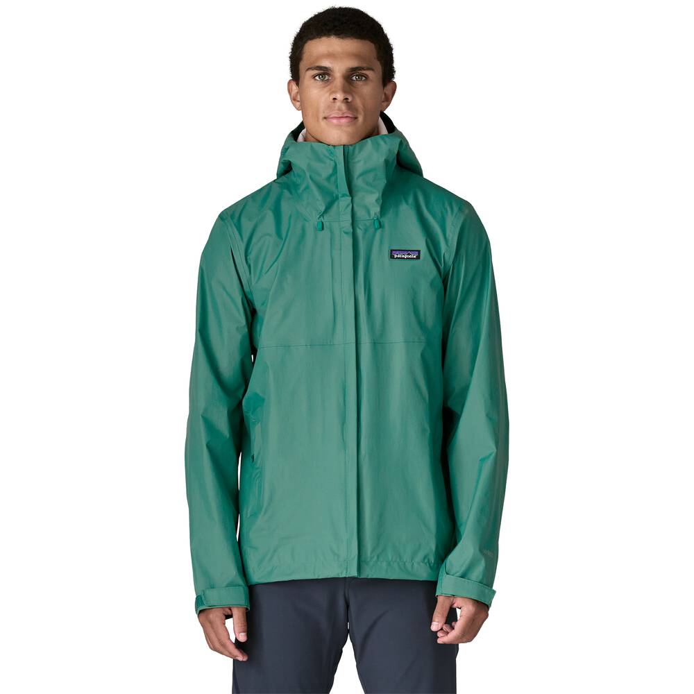 Men's 3-Layer Waterproof Rain Jacket - Gray