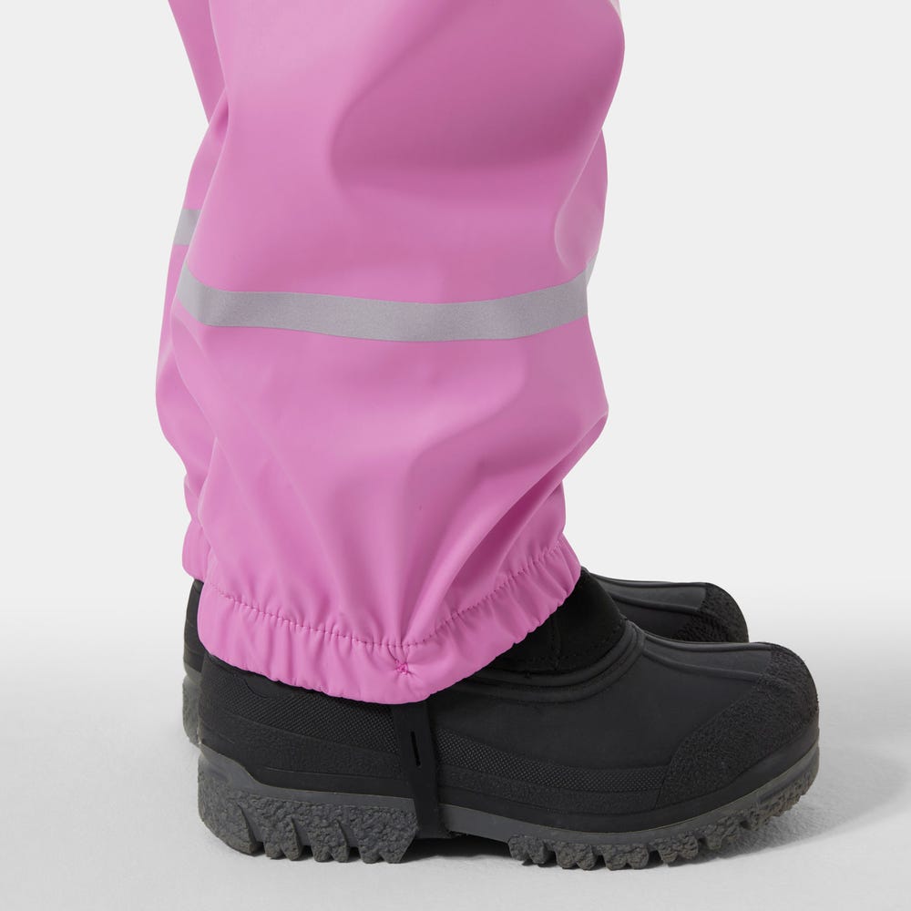Kids' Waterproof Jacket And Bib Rain Set - Yellow
