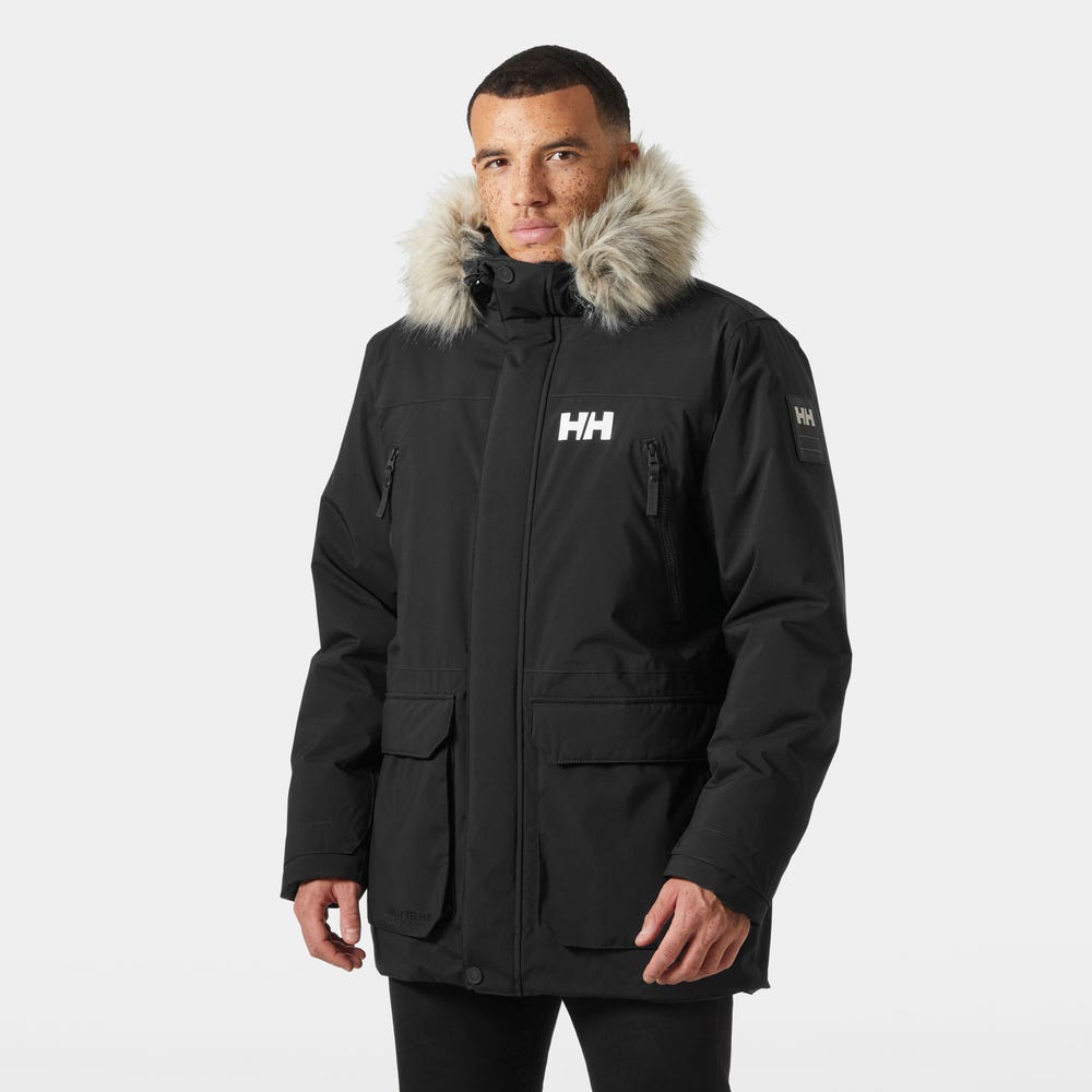 Men's Insulated Waterproof Parka - Gray Green