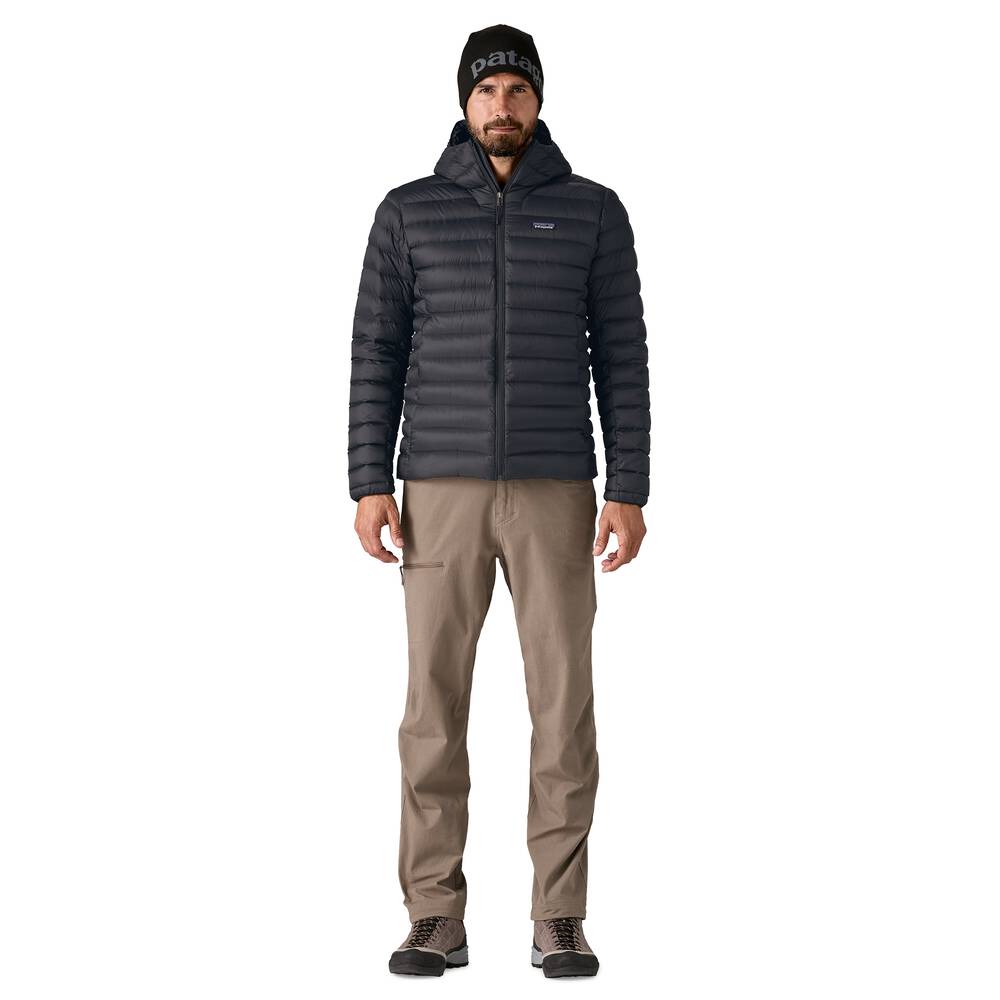 Men's 800-Fill Down Hooded Jacket - Purple