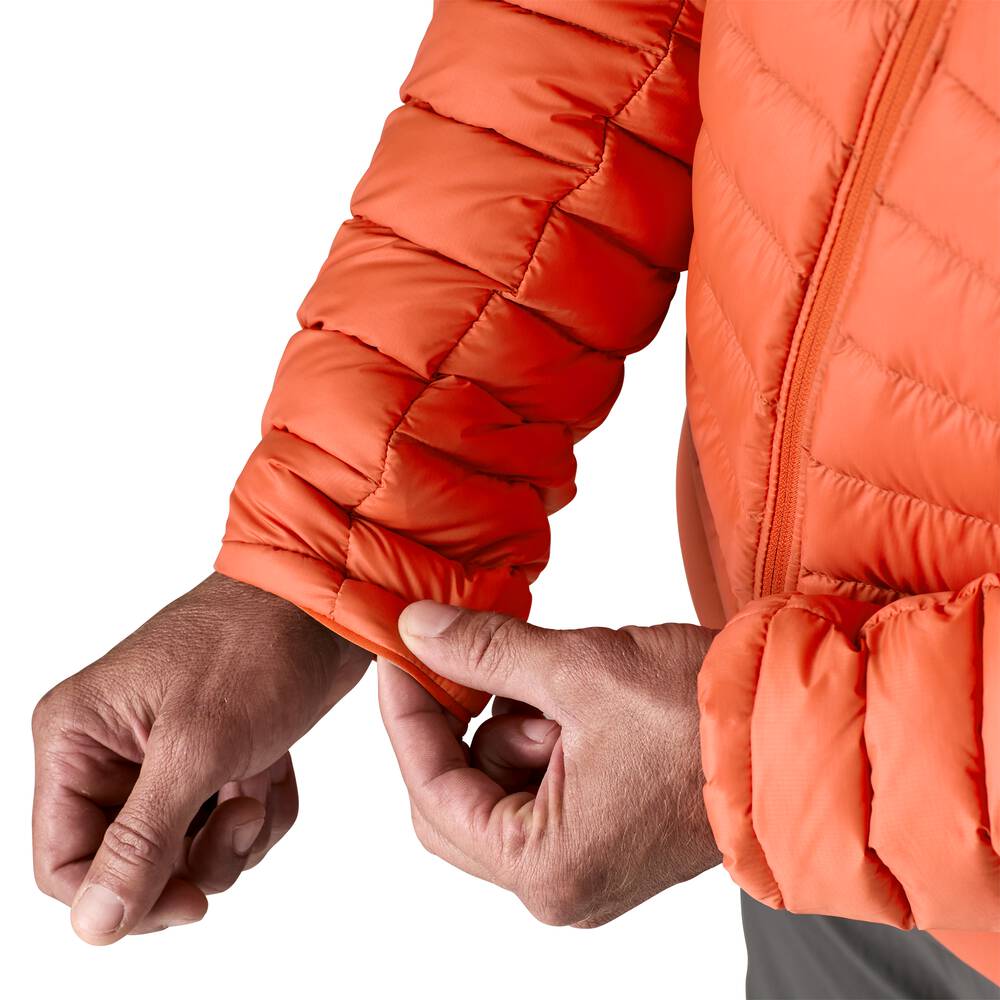 Men's 800-Fill Down Hooded Jacket - Purple