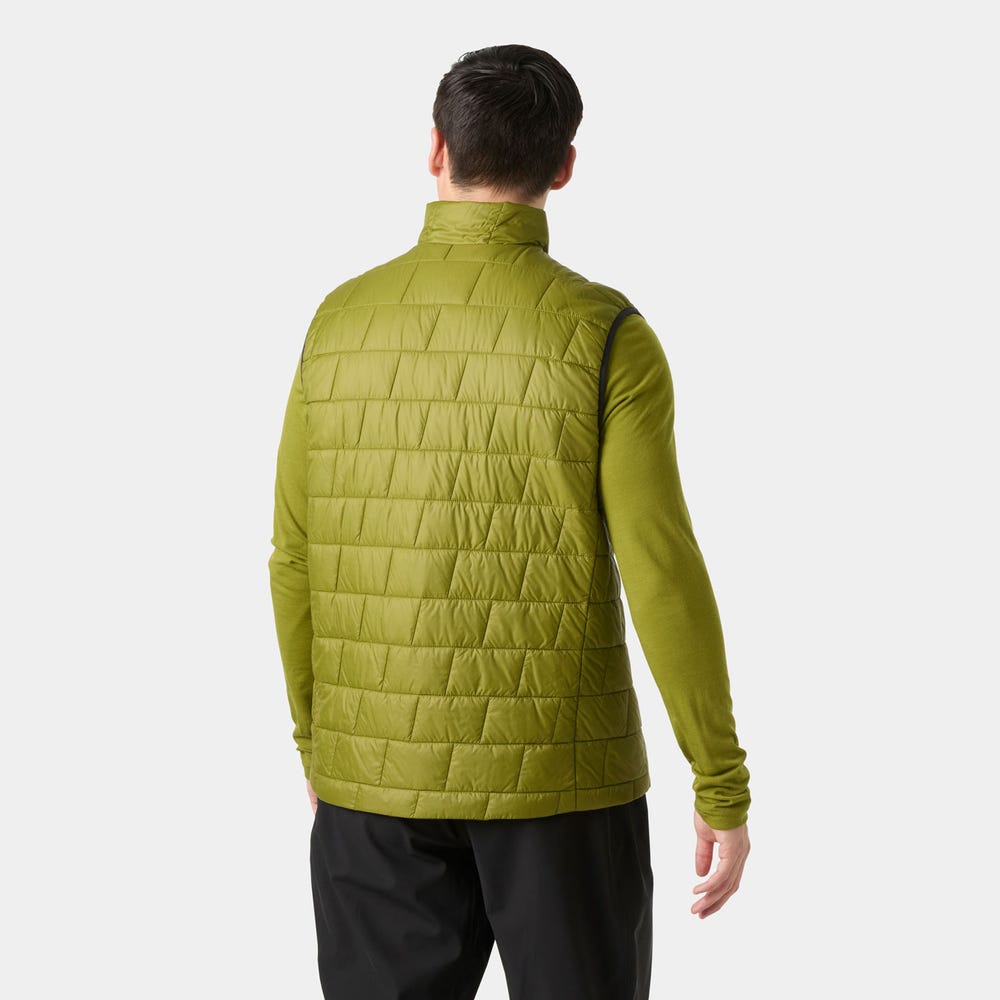 Men's Lightweight Insulated Vest - Olive Green