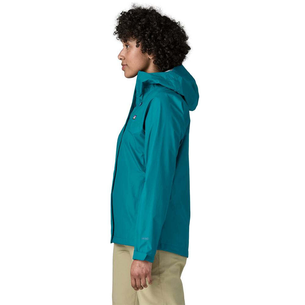 Women's 3-Layer Waterproof Rain Jacket - Blue
