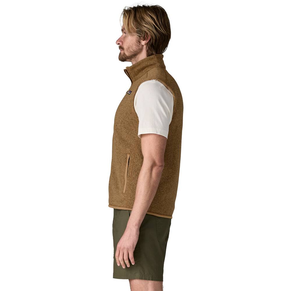 Men's Full-Zip Knit Fleece Vest - Navy