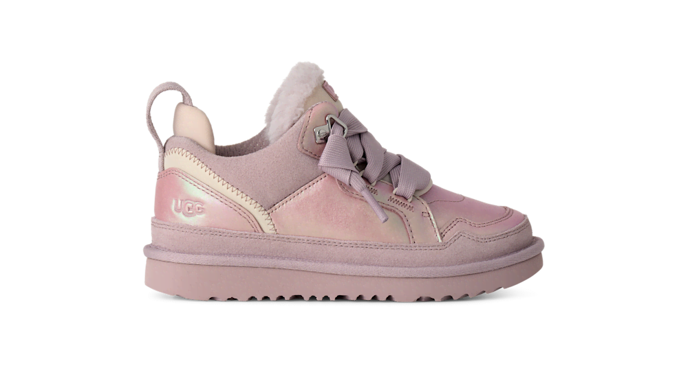 Kids' Iridescent Leather Sneaker