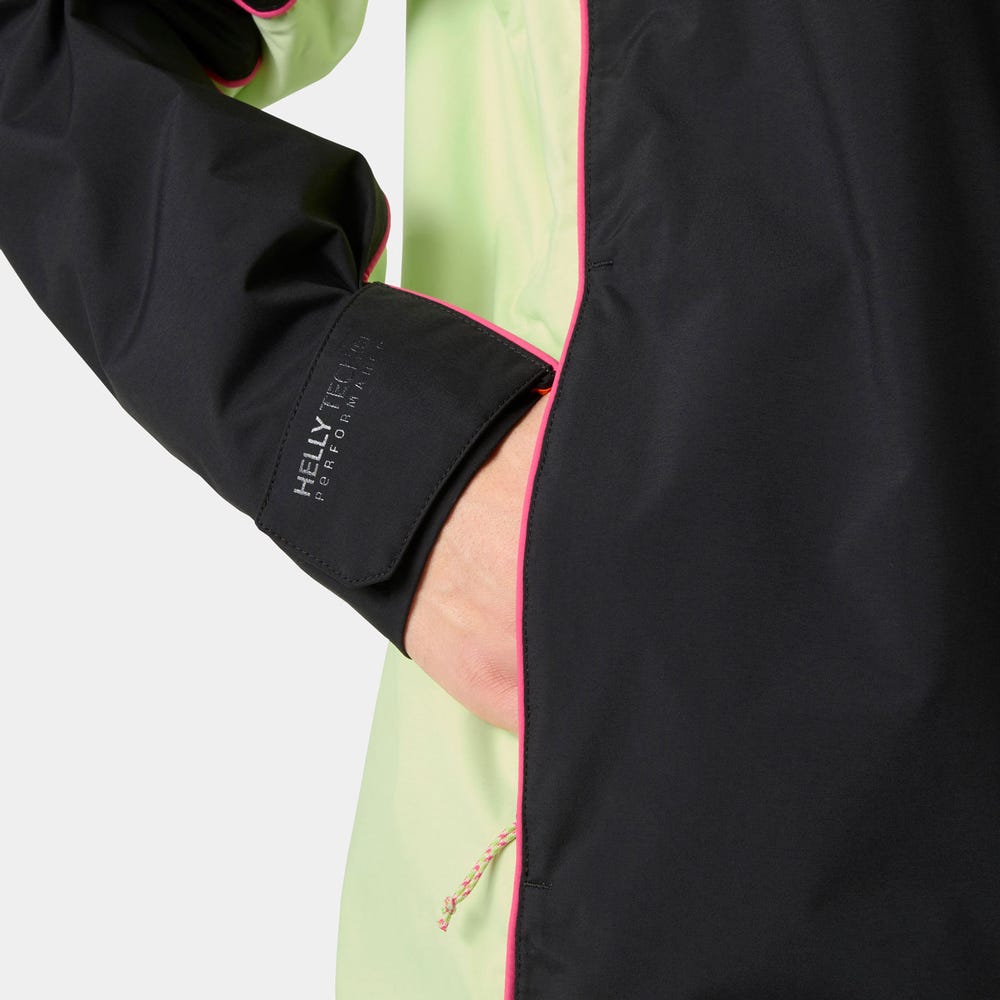 Unisex Waterproof Ski Shell Jacket - Black