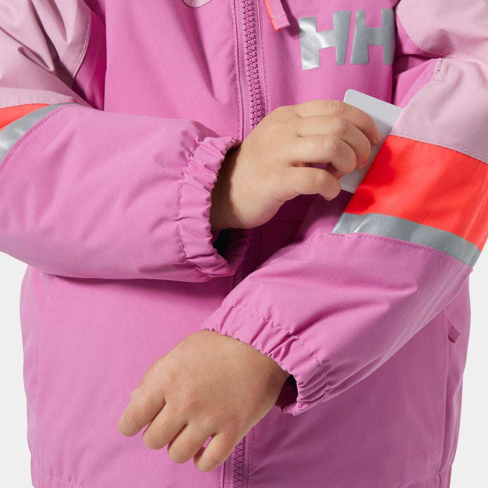 Kids' Waterproof Insulated Ski Jacket - Green