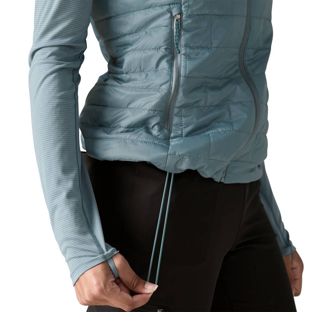 Women's Lightweight Insulated Vest - Green