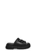 Butterfly Cutout Platform Slides - Black