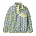 Kids' Recycled Fleece Snap Pullover - Blue