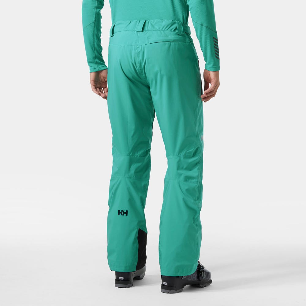 Men's Insulated Ski Pants - Gray Green
