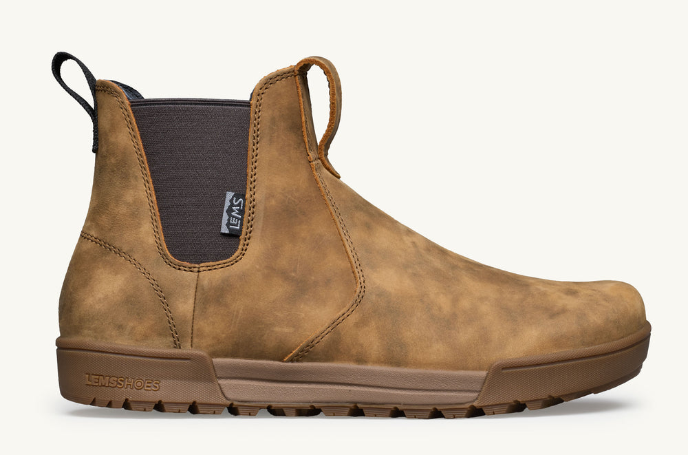 Men's Leather Chelsea Boot - Ash