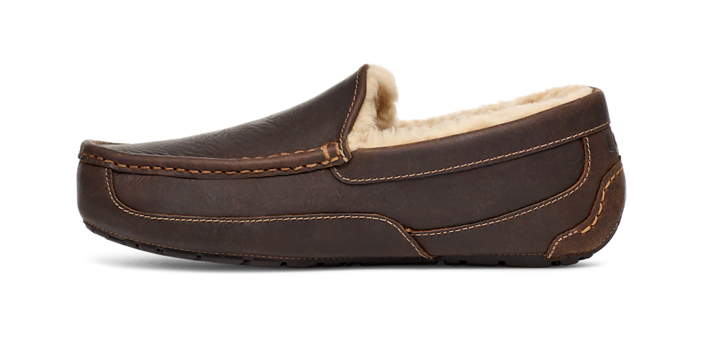 Men's Leather Indoor Outdoor Slipper