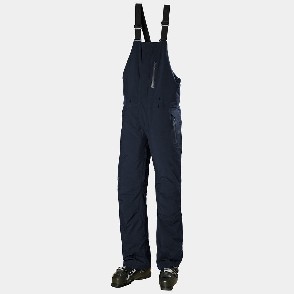 Men's Insulated Ski Bib Pants - Green