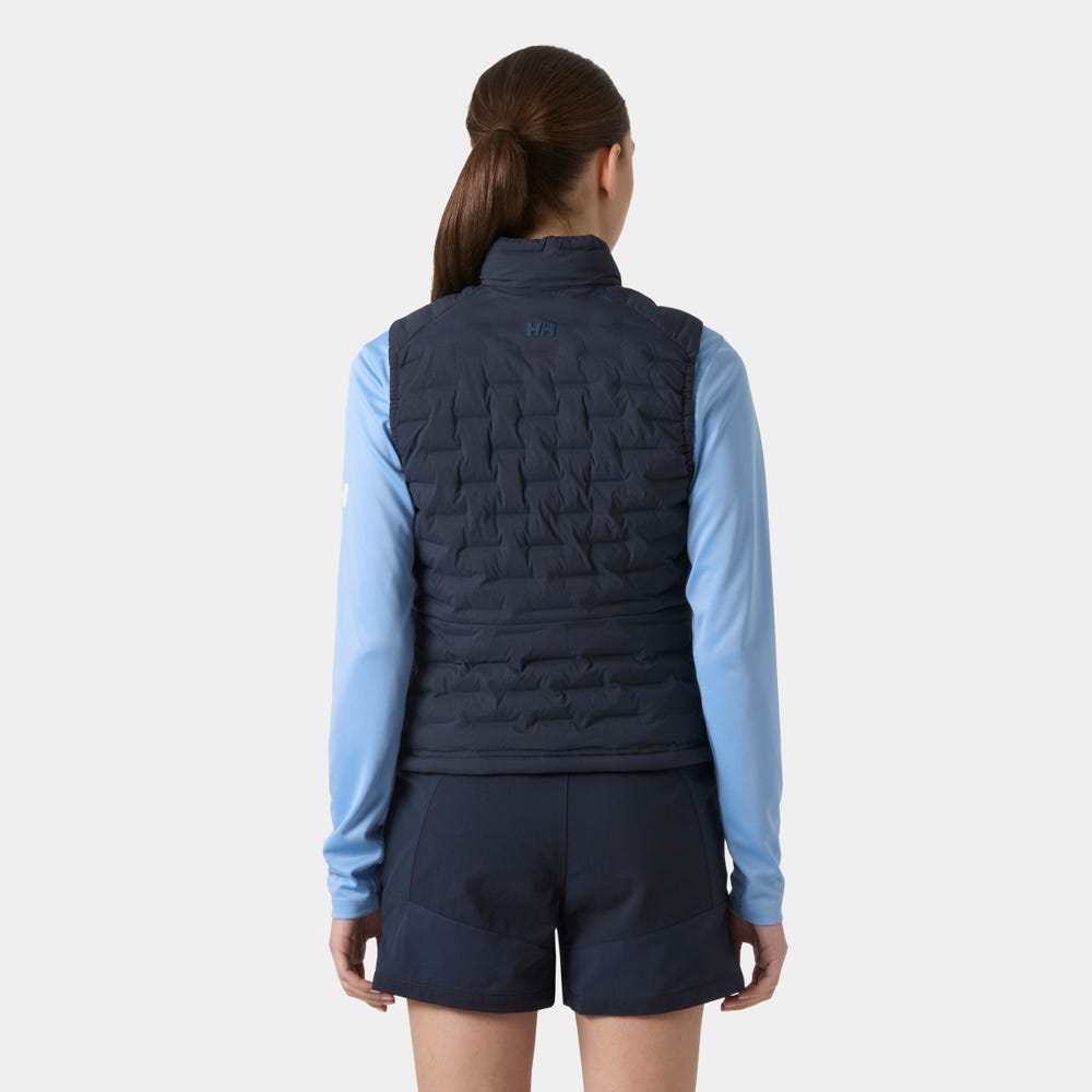 Women's Stretch Insulated Vest - Gray