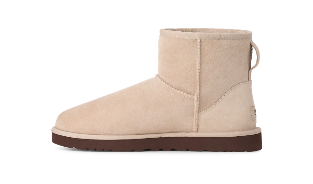Men's Sheepskin Mini Boot - Black