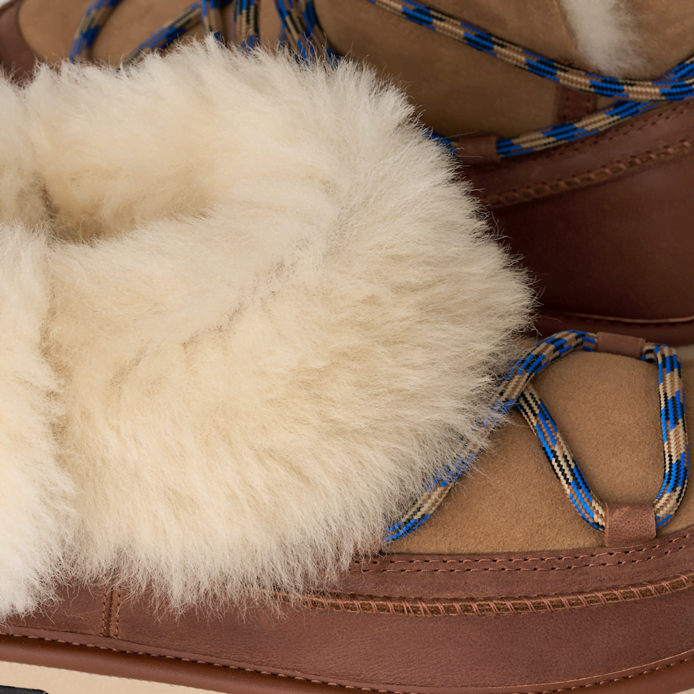 Women's Water-Repellent Sheepskin Winter Boot - Cocoa