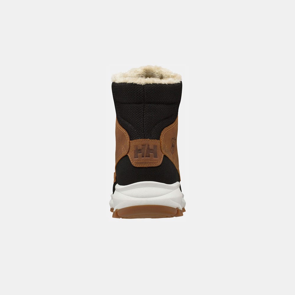 Men's Waterproof Insulated Winter Boots - Brown