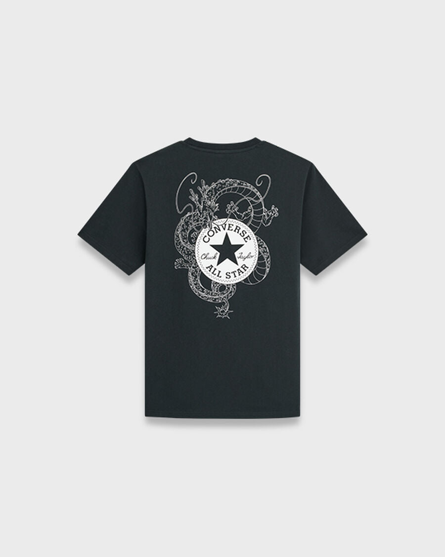 Men's Cotton Dragon Character Graphic T-Shirt