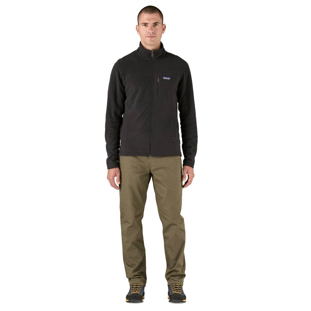 Men's Recycled Microfleece Jacket - Gray