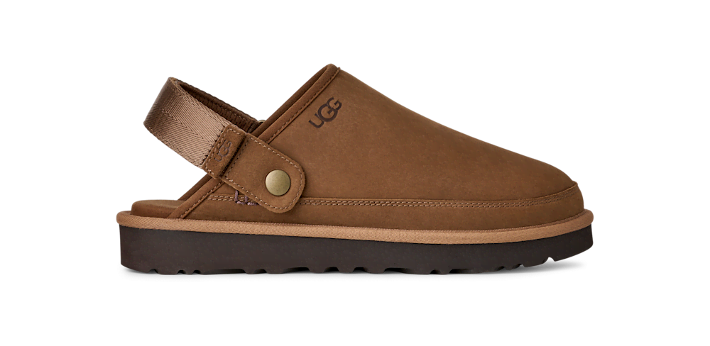 Men's Nubuck Convertible Strap Clog - Olive