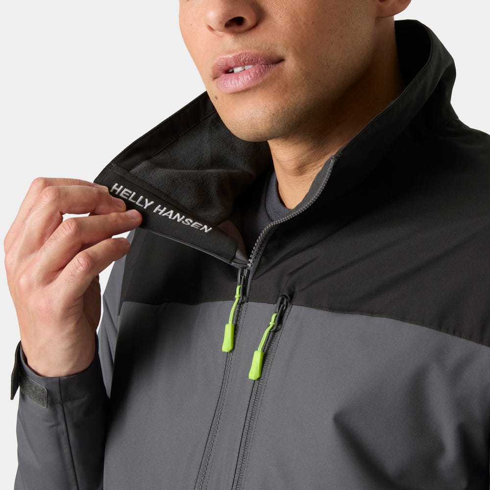 Men's Fleece-Lined Sailing Jacket - White
