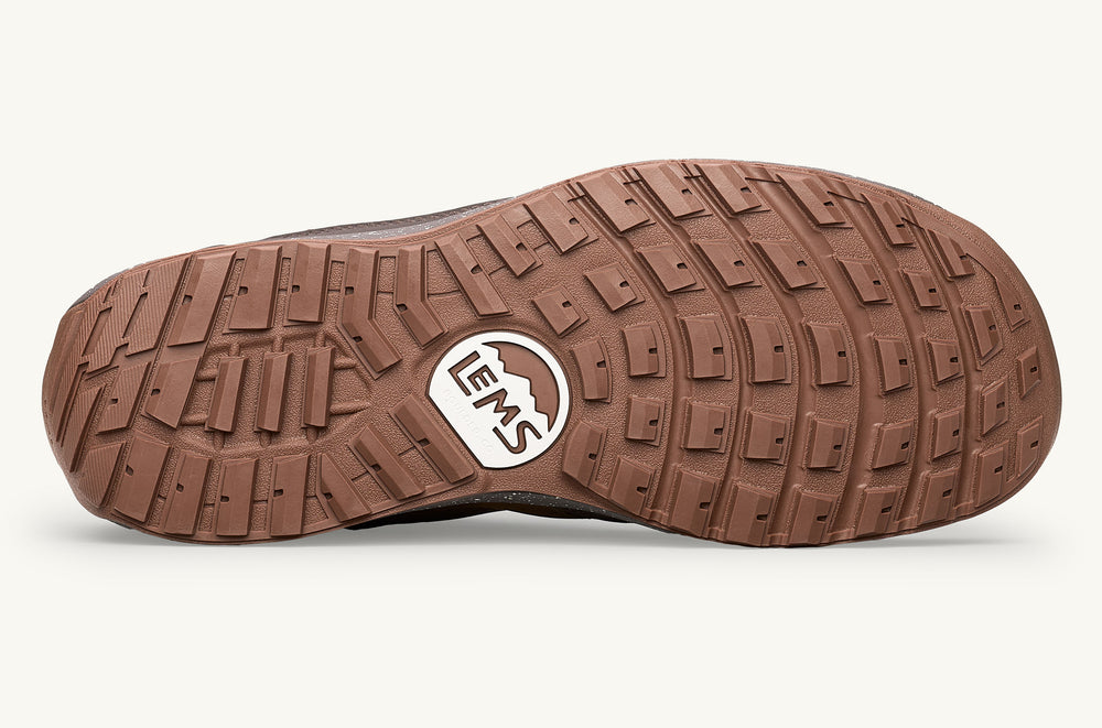 Men's Leather Trail Sneaker - Bark