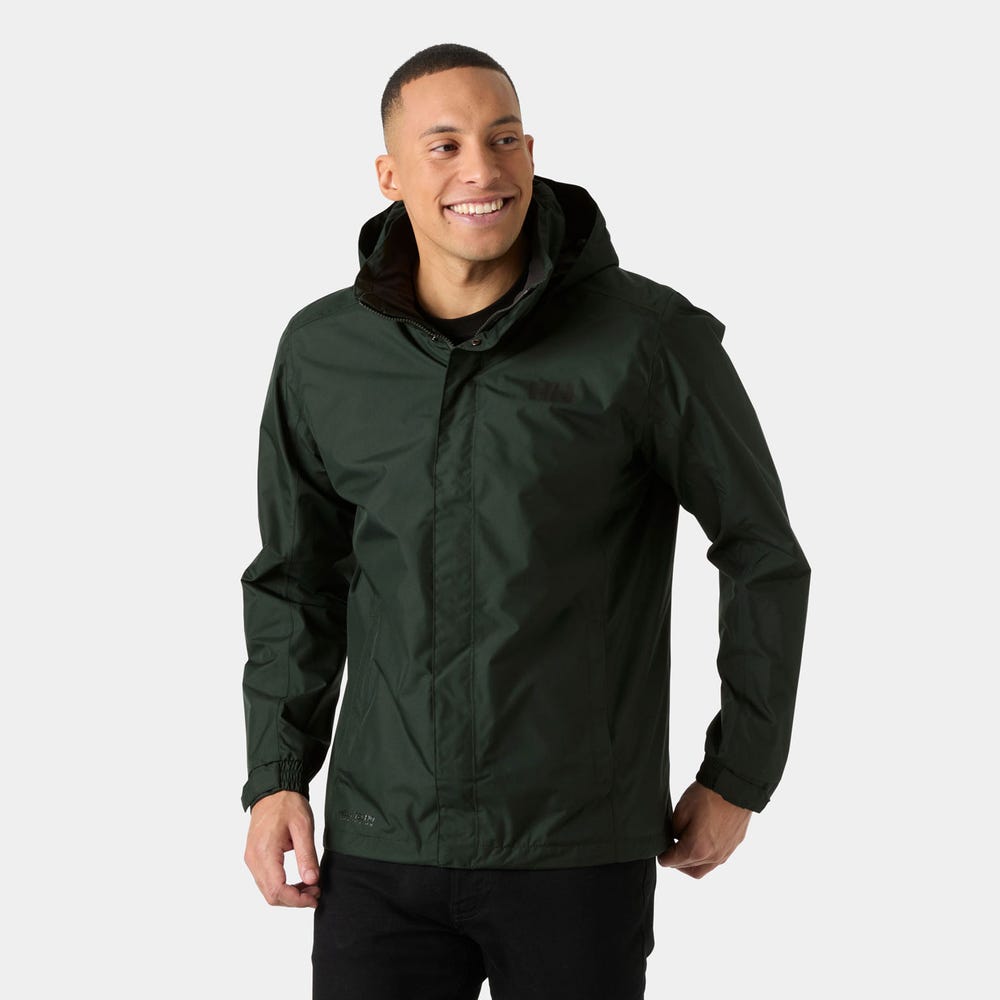 Men's Waterproof Rain Jacket - Green