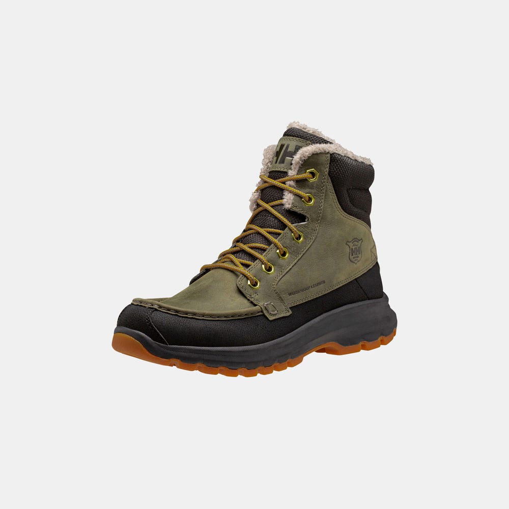Men's Waterproof Insulated Winter Boots - Brown