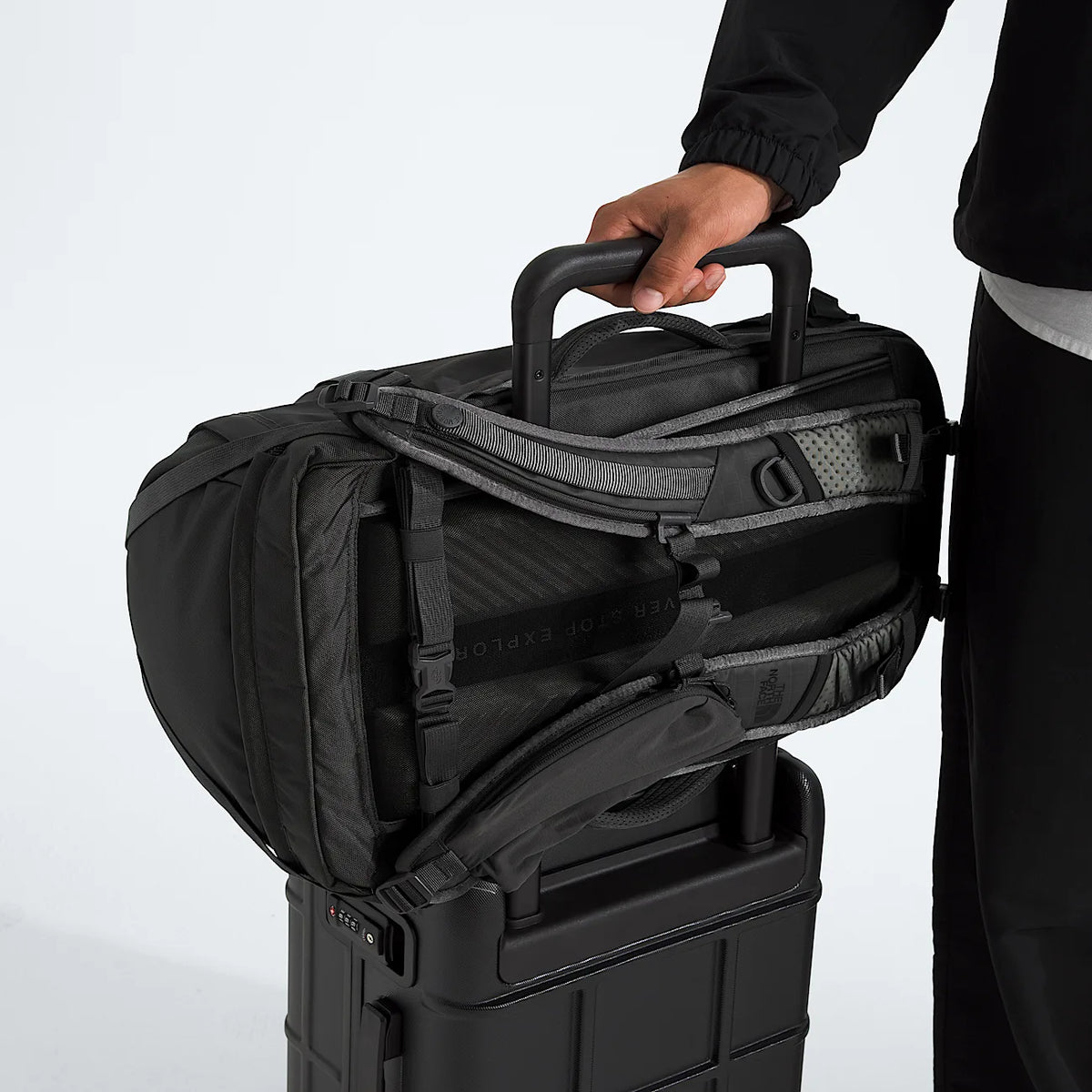 Travel Backpack - Grey And Black