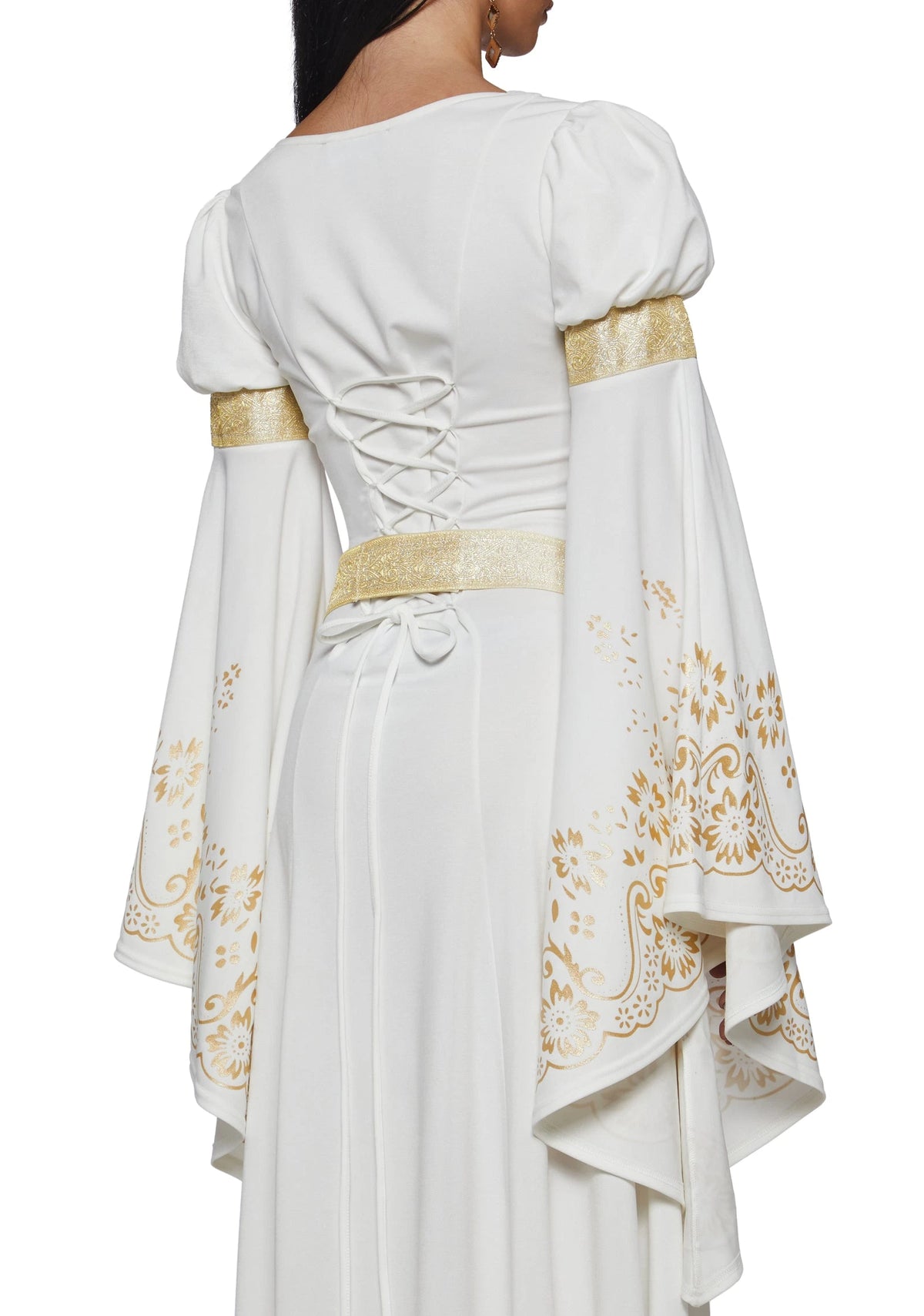 Renaissance Princess Costume Set - White