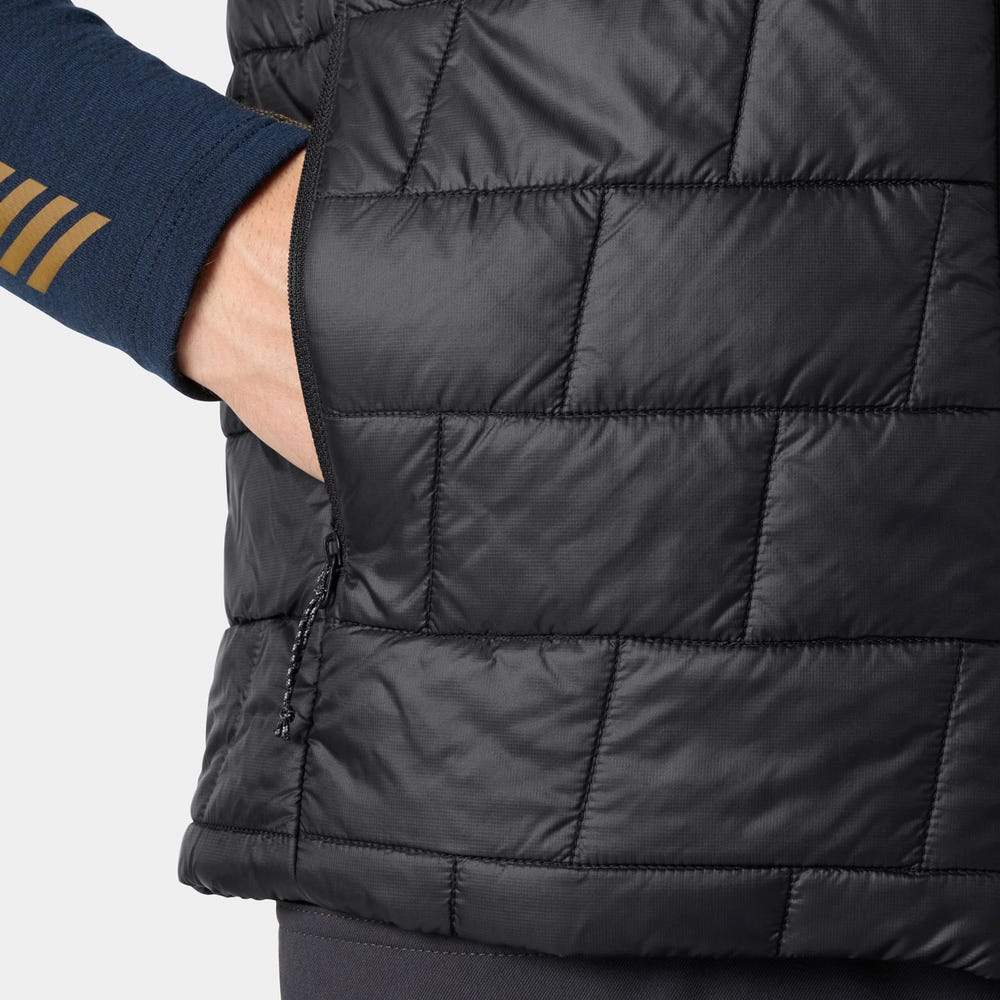 Men's Lightweight Insulated Vest - Olive Green